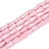 Anti-Tarnish Electroplate Glass Beads Strands GLAA-T025-27H-1
