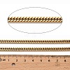 316 Surgical Stainless Steel Cuban Link Chains CHS-B010-01C-G-3