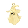 Halloween Brass Enamel Pendants KK-F915-01B-G-1