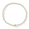 Glass Seed Beads & CCB Beads Stretch Bracelets TB4137-27-1