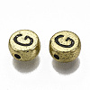 Plating Acrylic Beads LS-PACR-CD0001-G-2