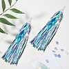 Kids Plastic Tassel Ribbon AJEW-CN0006-63A-7