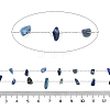 Handmade Natural Lapis Lazuli Chip Beads Chain CHS-H028-06A-02-2