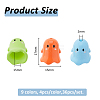 36Pcs 9 Colors Plastic Bead Cone KY-FH0001-38-2