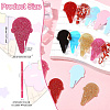 32Pcs 8 Colors Acrylic Wine Glass Charms AJEW-CJ0001-69-2