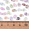 Baking Paint Transparent Glass Beads DGLA-T004-06M-4