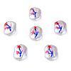ABS Plastic Imitation Pearl Beads KY-N015-168-2