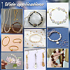 190pcs 6 Style Brass Beads KK-PH0005-51-5