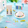 2-Hole Glass Seed Beads SEED-TA0001-65-7