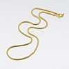 Herringbone Chain Necklace for Men X-NJEW-A288B-1.9-G-2