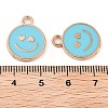 Alloy Enamel Pendants PALLOY-S192-04G-03-3