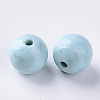 Antique Style Opaque Acrylic Beads X-SACR-N007-A-M-2