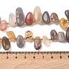 Natural Botswana Agate Beads Strands G-P604-A06-01-3
