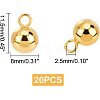 20Pcs 304 Stainless Steel Pendants STAS-UN0028-83-5
