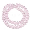 Transparent Glass Beads Strands GLAA-H038-01I-2
