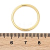 Simple Brass Finger Rings for Women RJEW-G343-12G-5