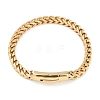 304 Stainless Steel Wheat Chain Bracelets STAS-L692-001G-1