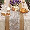 Jute Cloth & Lace Table Runners HULI-PW0002-131A-2