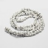 Natural Howlite Beads Strand X-G-F328-05-2