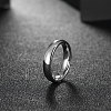 Fashionable 316L Titanium Steel Finger Rings for Women RJEW-BB07173-6-4
