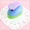 Plastic Paper Craft Hole Punches KICR-PW0001-11J-1