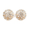 1-Hole Alloy Rhinestone Shank Buttons FIND-XCP0003-53-1