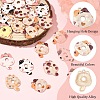20Pcs Printed Alloy Pendants FIND-YW0012-04-5