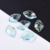 Transparent Glass Pendants GLAA-L027-C04-2