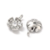 Brass Micro Pave Cubic Zirconia Pendants LS-KK-L260-07P-2