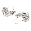 Non-Tarnish 304 Stainless Steel Hollow Heart Hoop Earring EJEW-Q789-03P-3