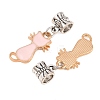 Alloy Enamel European Dangle Charms PALLOY-YW002-05-2
