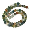 Natural Indian Agate Beads Strands G-M403-A57-02-3