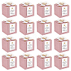 40 Bags Flower Paper Candy Gift Boxes CON-WA0001-08-1