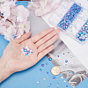 ABS Plastic & Acrylic Imitation Pearl Cabochons SACR-PH0006-06-3