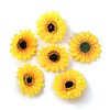 Cloth Sunflower AJEW-WH0258-379-1