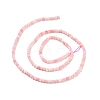 Natural Pink Opal Beads Strands G-C009-B18-3