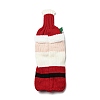 Christmas Acrylic Fiber Wine Bottle Sleeve AJEW-M214-02-3