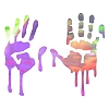 Car Decals- 1 Pcs Hand Car Hood Sticker ST-F711-2-2