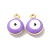 Alloy Enamel Charms PALLOY-I217-08G-2