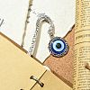 Resin Evil Eye Pendant Bookmarks AJEW-JK00281-2