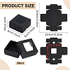 Square Kraft Paper Storage Gift Boxes CON-WH0095-100A-02-2