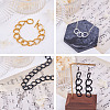 Aluminium Twisted Chains Curb Chains CHA-TA0001-05G-8