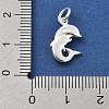 925 Sterling Silver Double Dolphins Charms STER-S009-09S-3