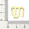 Rack Plating Brass Pendants KK-Q810-04G-G-3