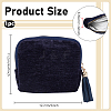Cloth Jewelry Storage Zipper Bags with Tassel for Earrings Rings Bracelets Necklaces AJEW-WH0596-664B-2