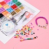 2928Pcs Geometry Polymer Clay & Acrylic & CCB Plastic & Shell Beads DIY-YW0002-88-7