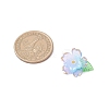 4Pcs Transparent Acrylic Pendants PALLOY-TA00287-2