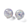 Transparent Resin with Paillette Beads RESI-G110-01B-2