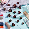 60Pcs 4 Style Plastic Shank Buttons BUTT-HY0001-19B-4