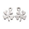 Non-Tarnish 201 Stainless Steel Charms STAS-F255-040P-2